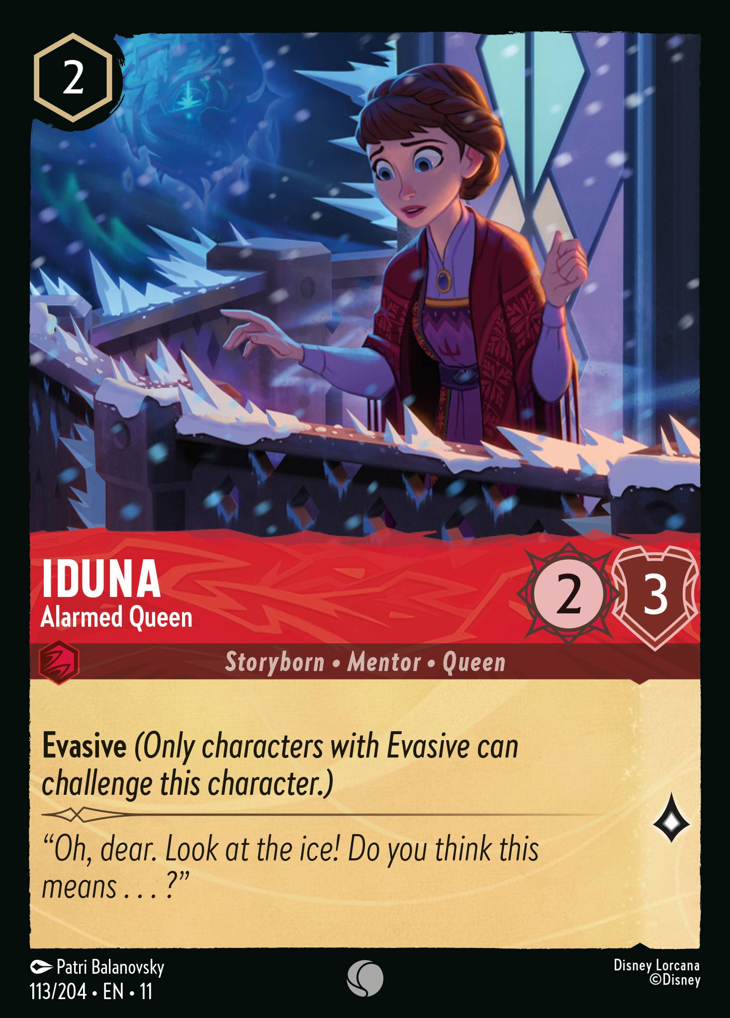 Iduna - Alarmed Queen