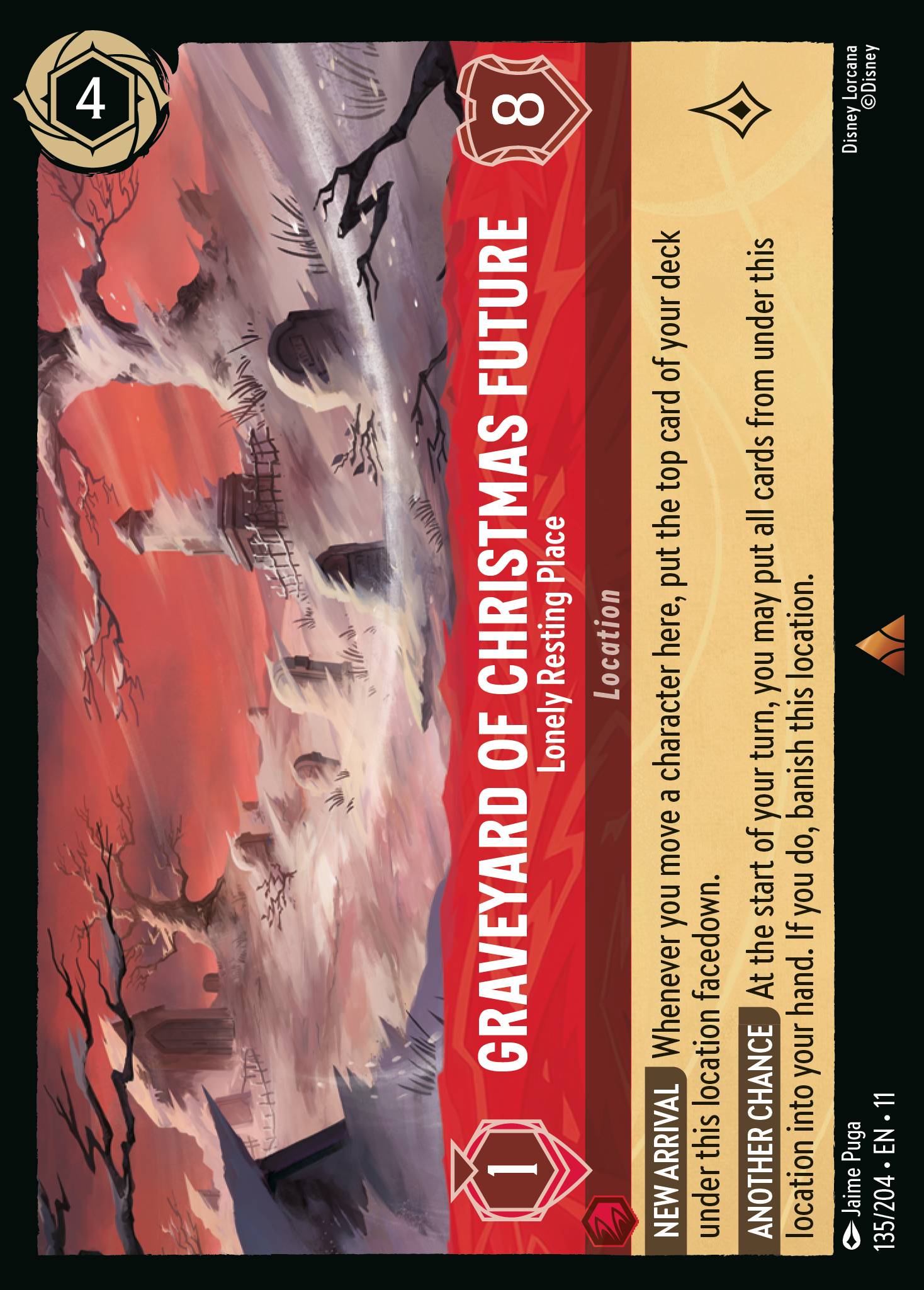 Graveyard of Christmas Future - Lonely Resting Place