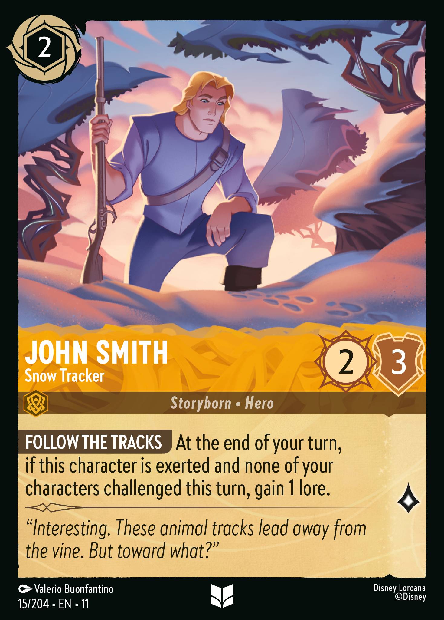 John Smith - Snow Tracker