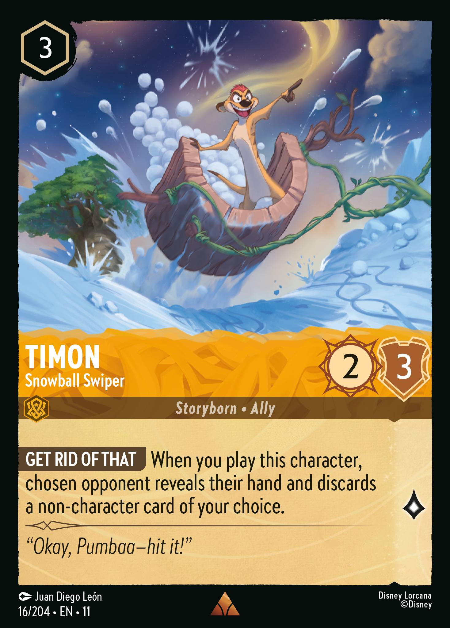 Timon - Snowball Swiper