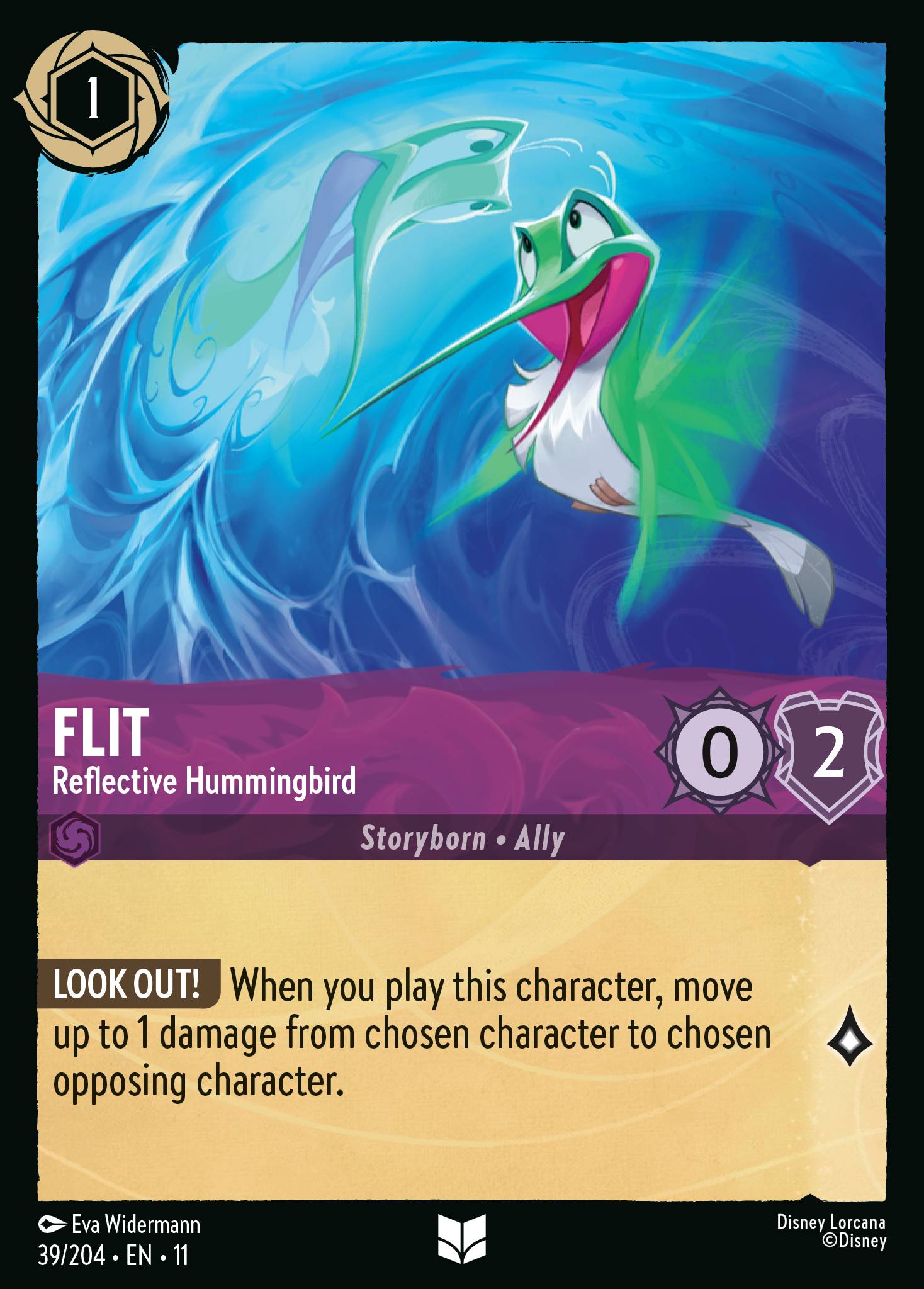 Flit - Reflective Hummingbird