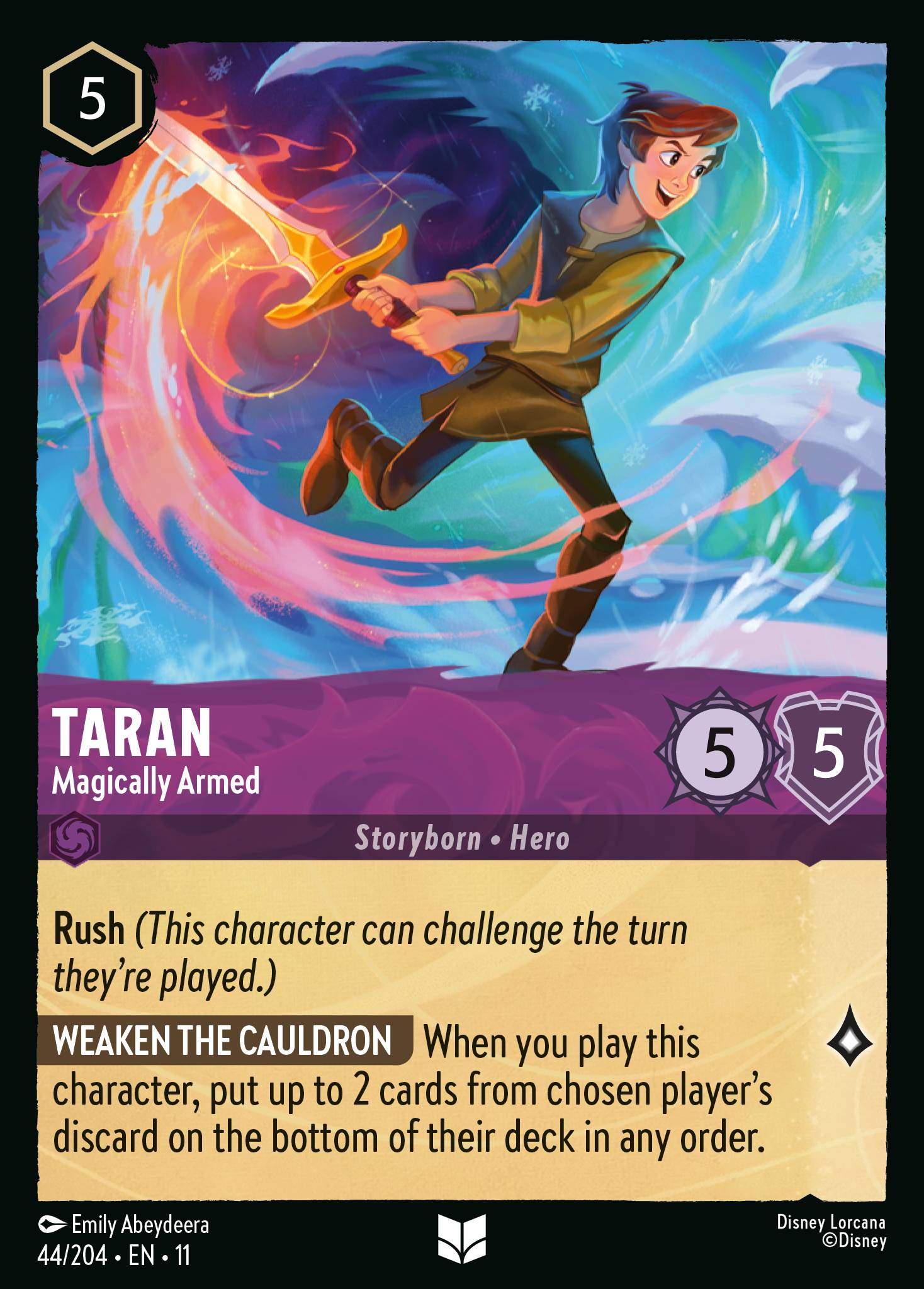 Taran - Magically Armed