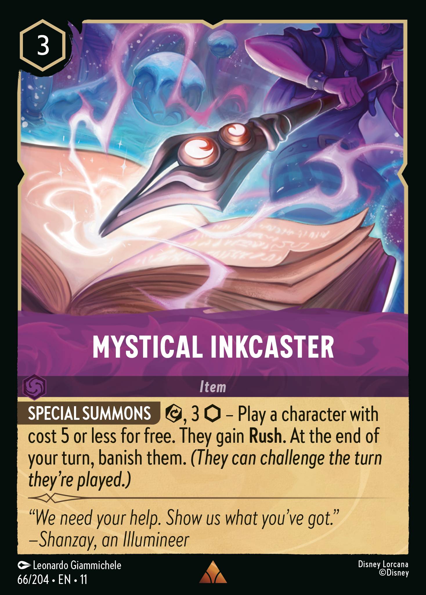 Mystical Inkcaster