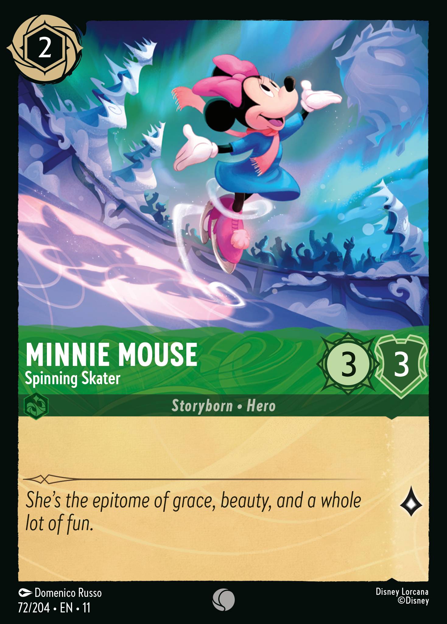 Minnie Mouse - Spinning Skater