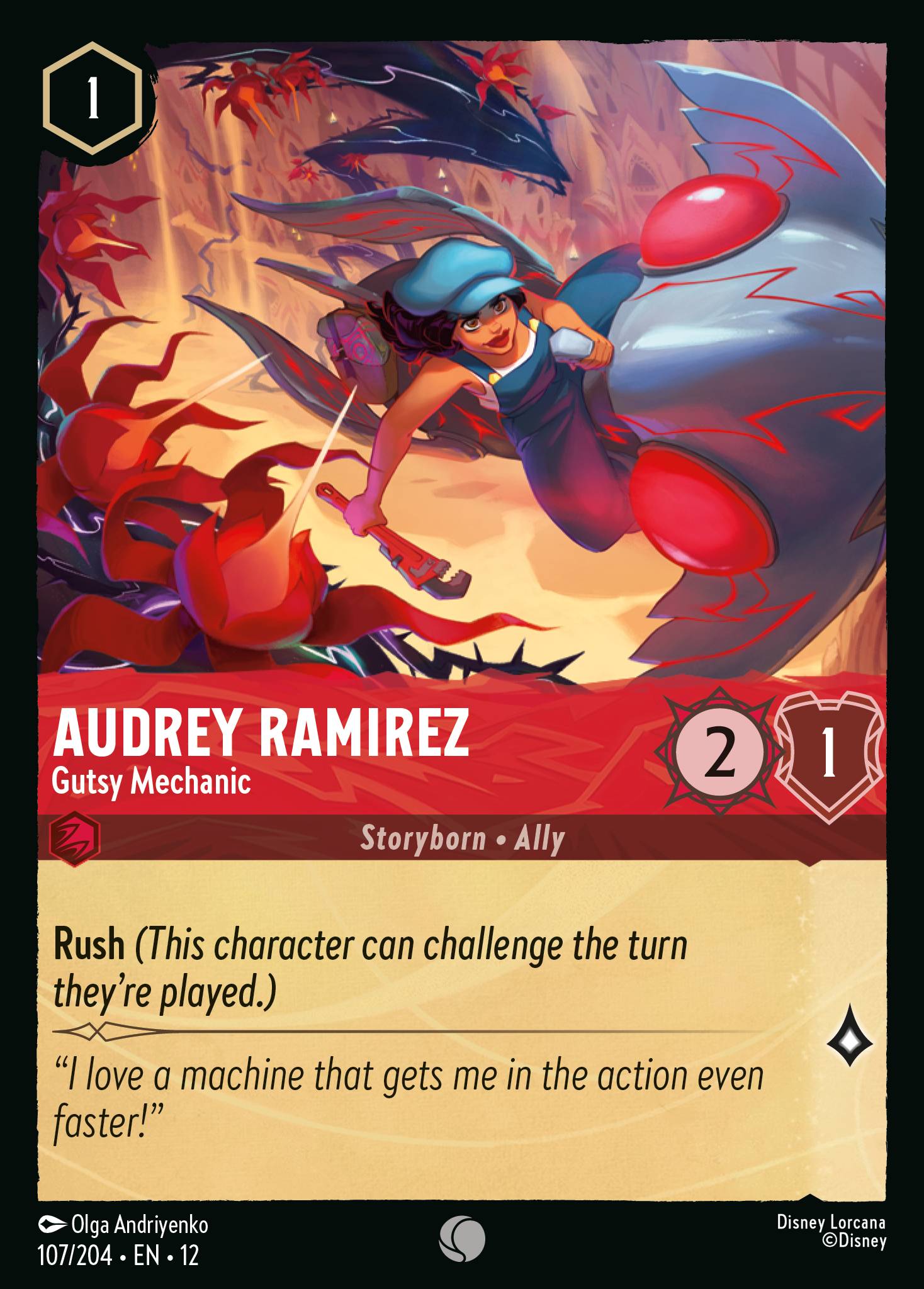Audrey Ramirez - Gutsy Mechanic