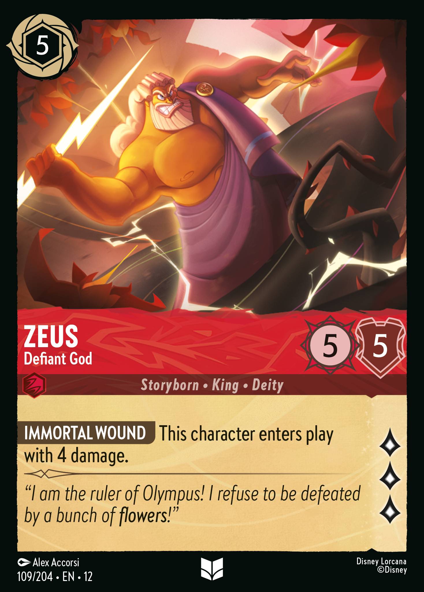 Zeus - Defiant God