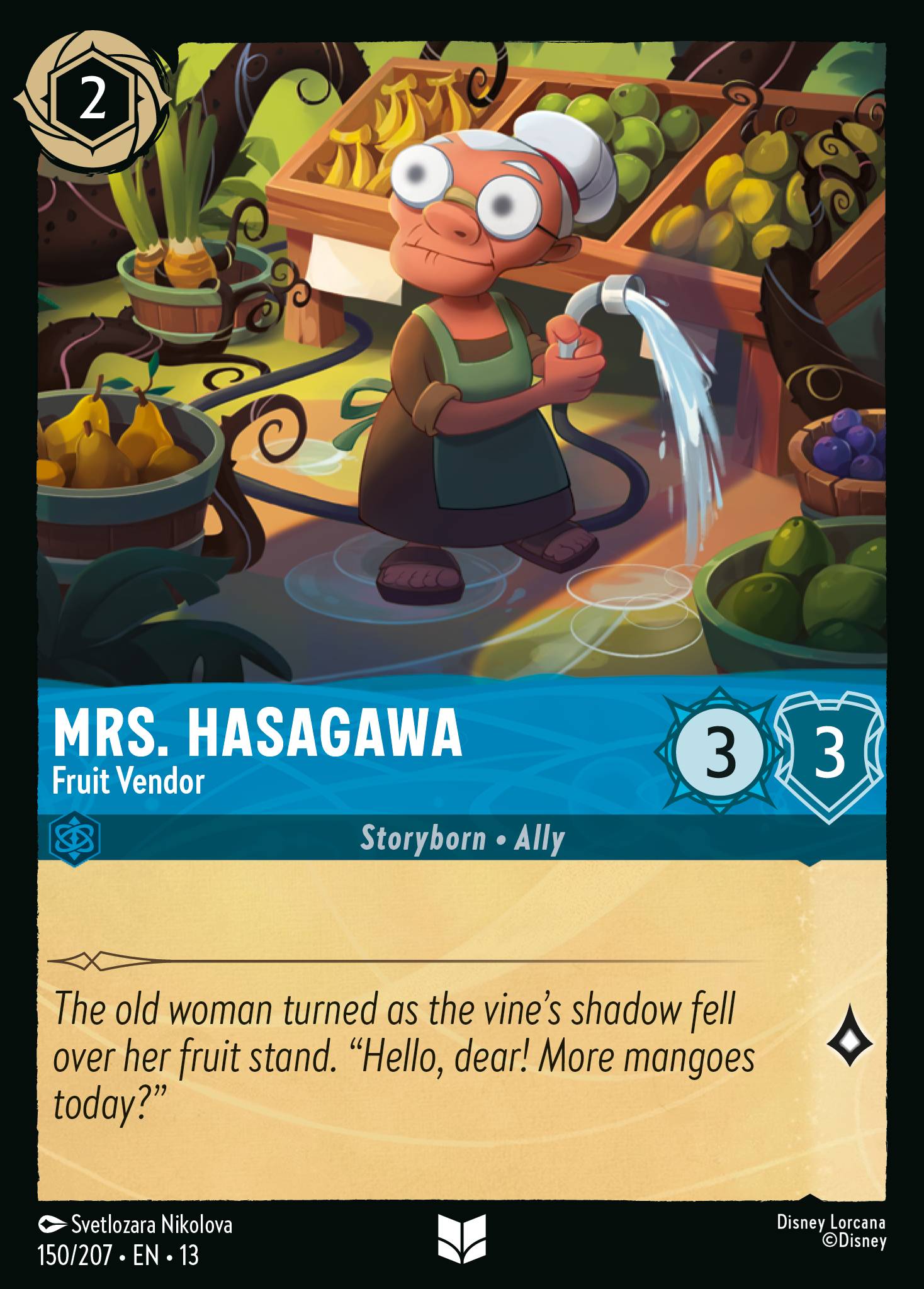 Mrs. Hasagawa - Fruit Vendor