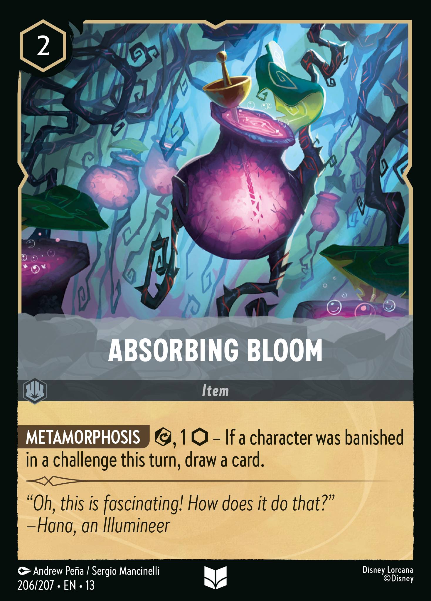 Absorbing Bloom