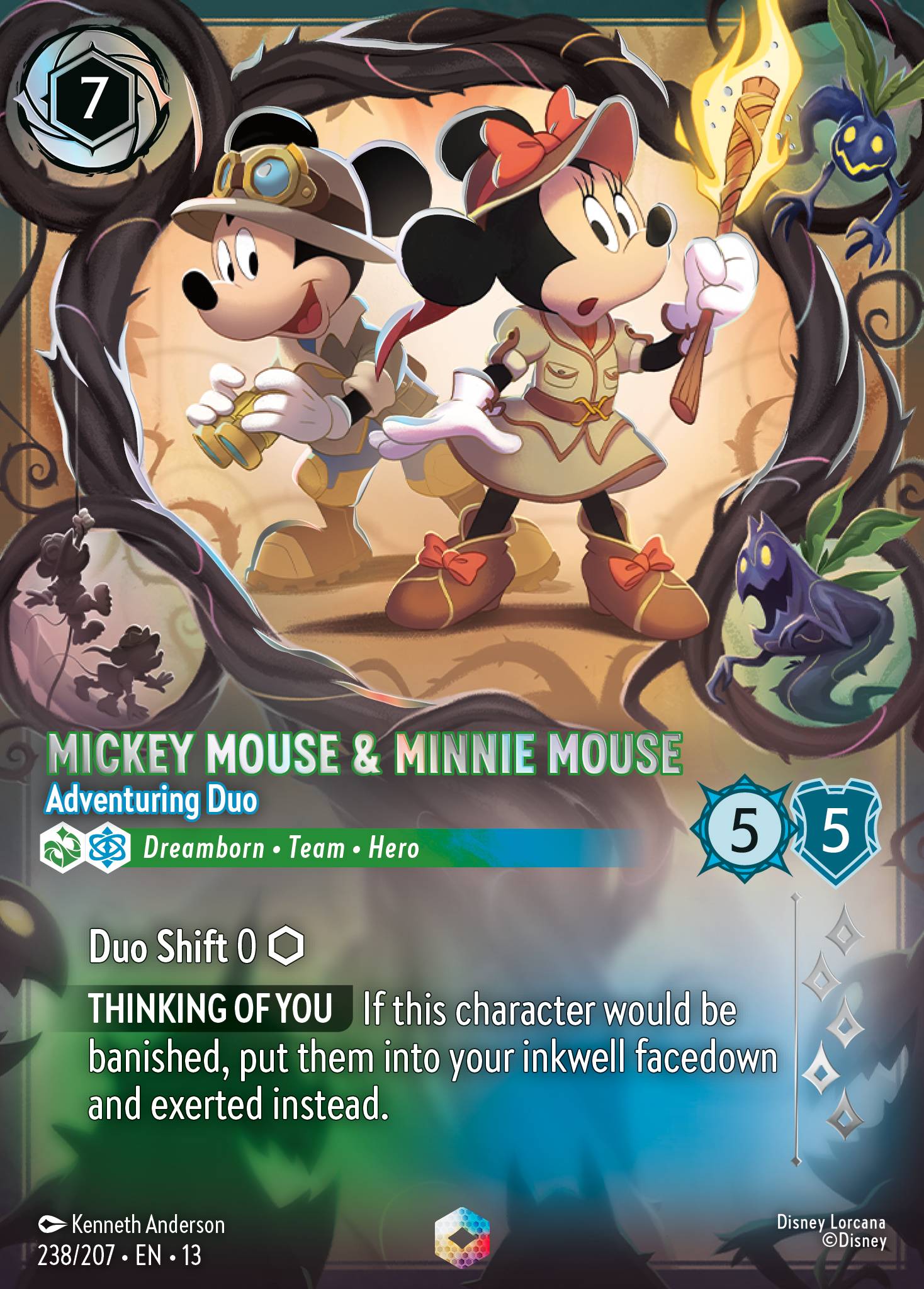 Mickey Mouse & Minnie Mouse - Adventuring Duo