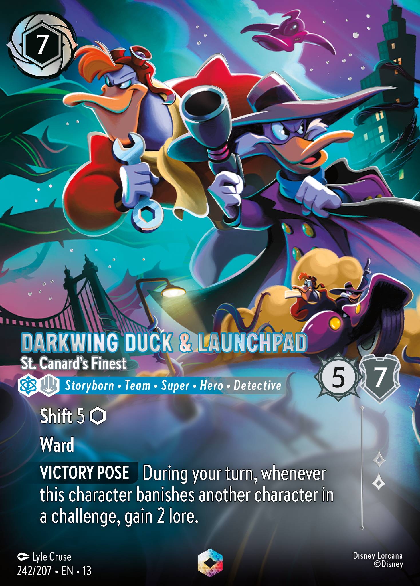 Darkwing Duck & Launchpad - St. Canard's Finest