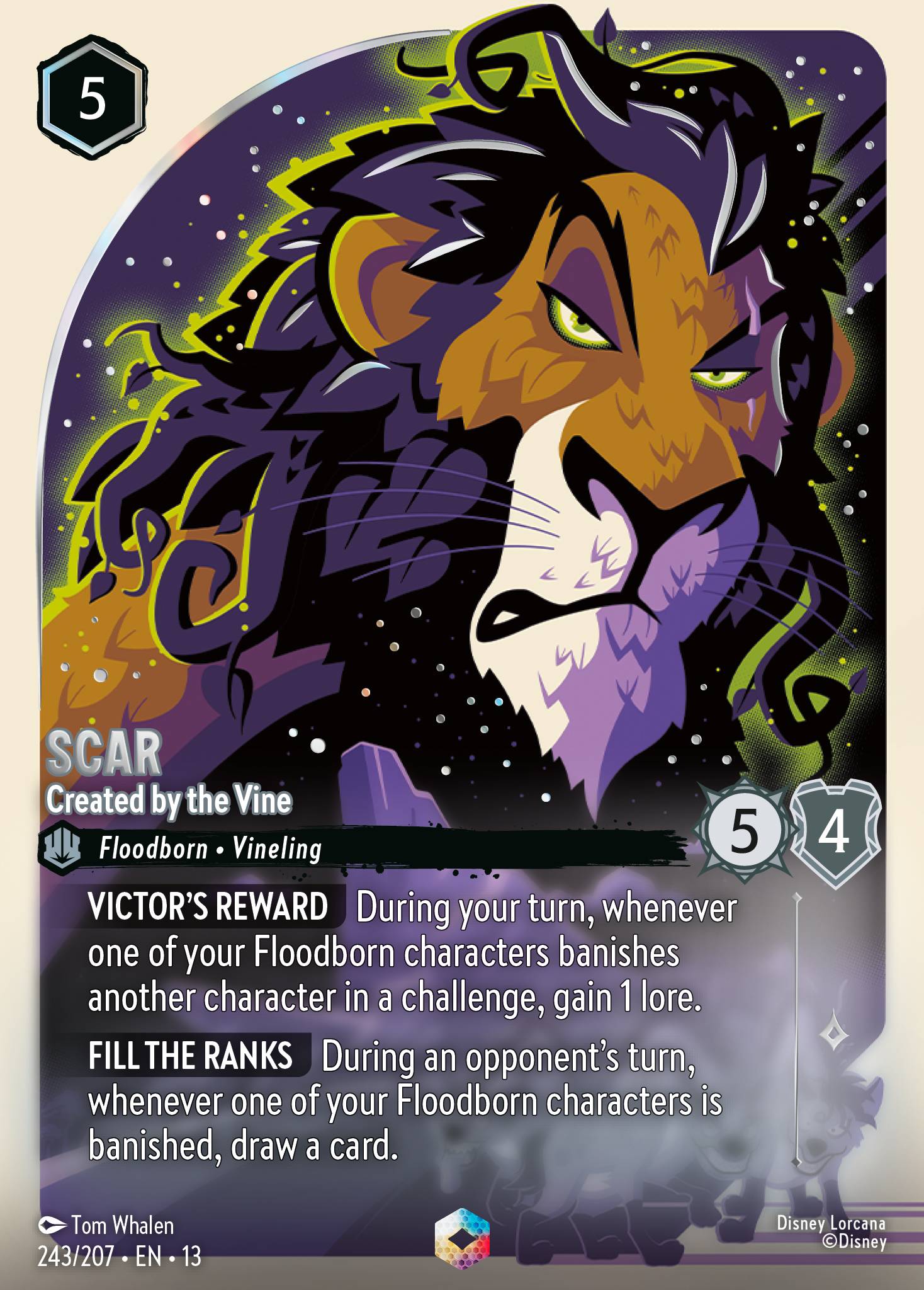 Scar - Created by the Vine