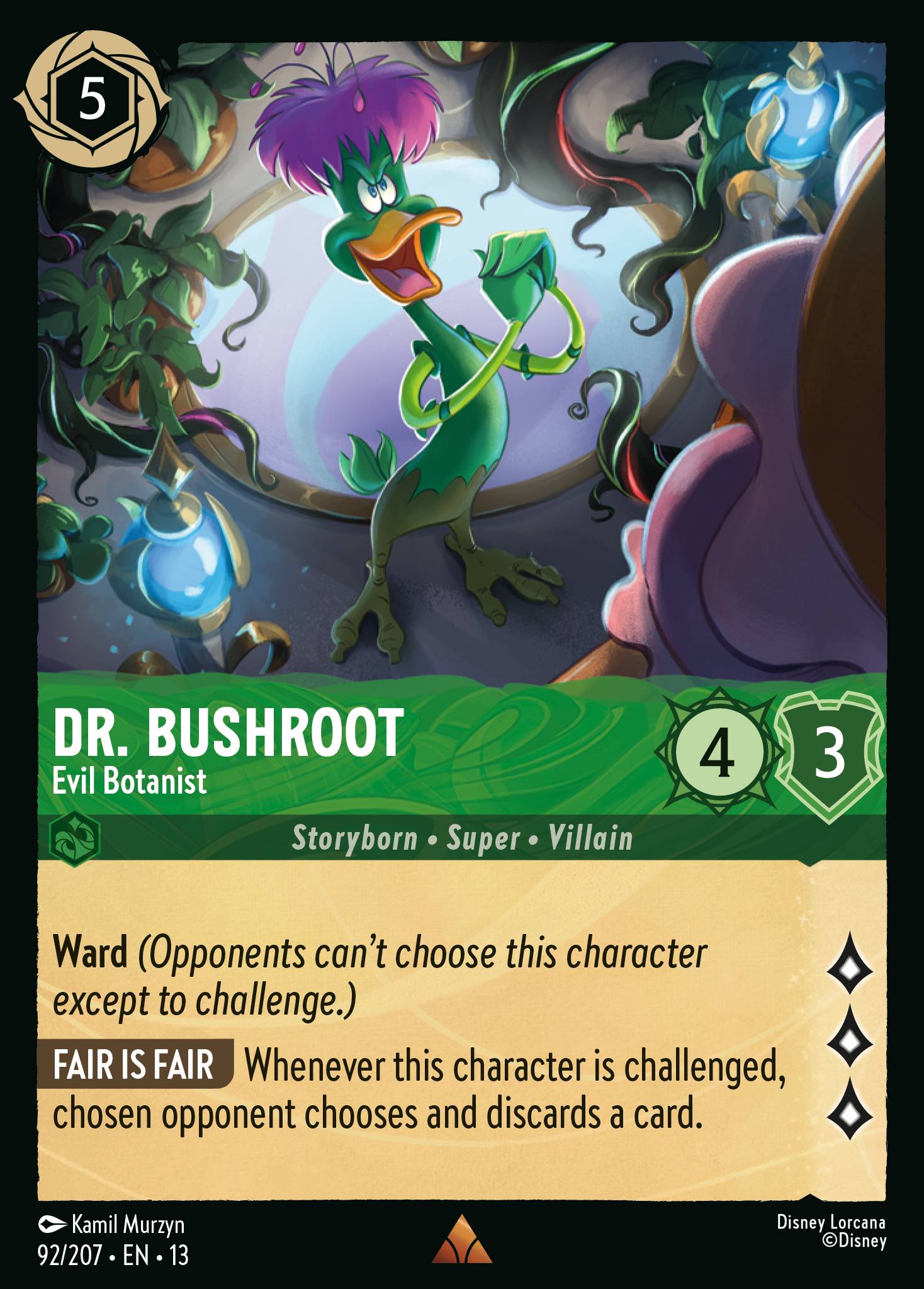 Dr. Bushroot - Evil Botanist