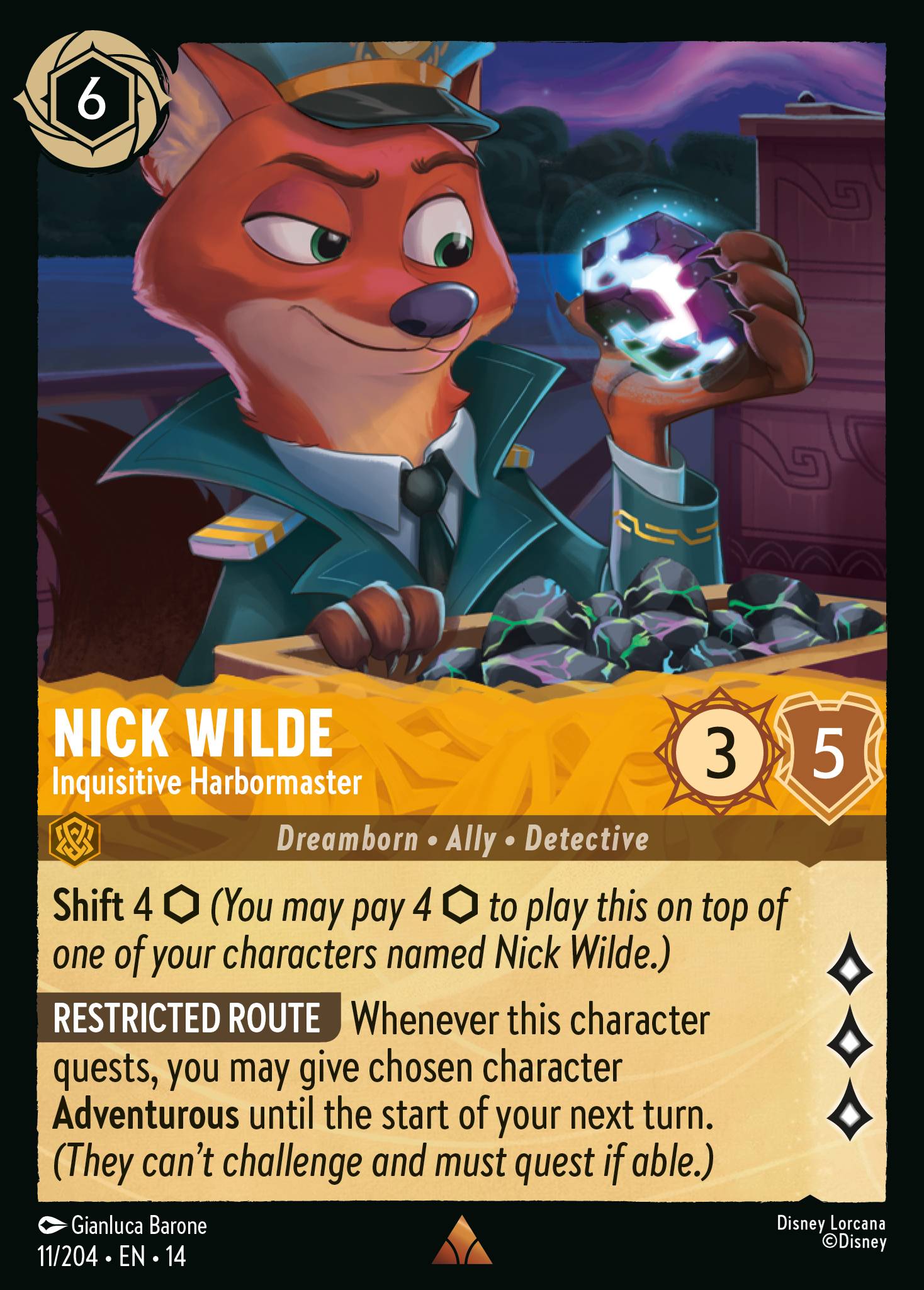 Nick Wilde - Inquisitive Harbormaster
