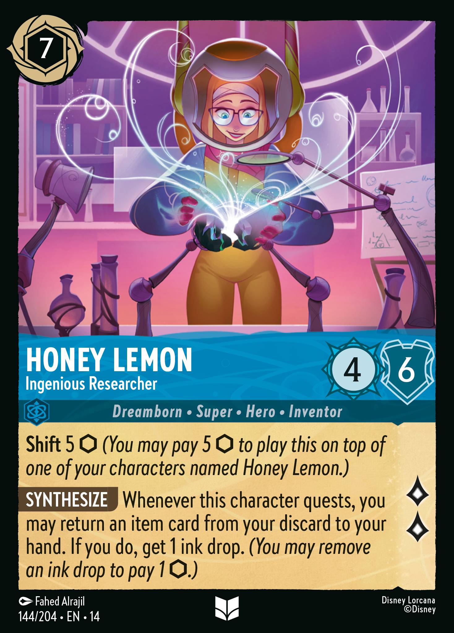 Honey Lemon - Ingenious Researcher