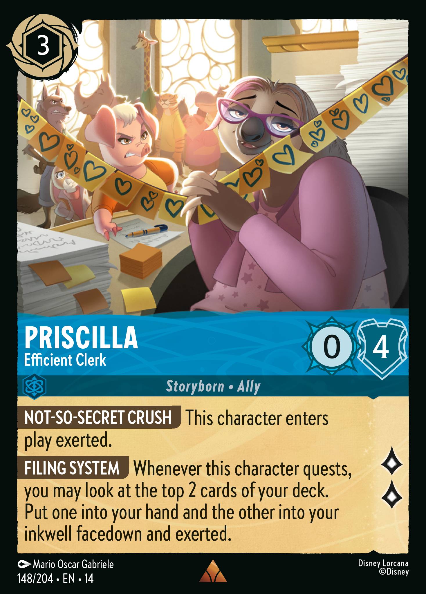 Priscilla - Efficient Clerk