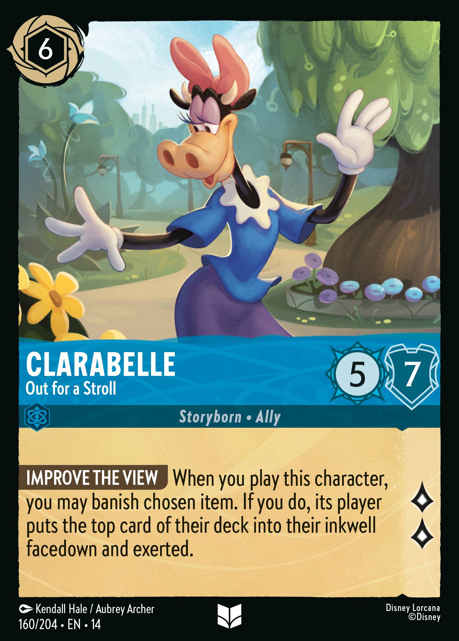 Clarabelle - Out for a Stroll