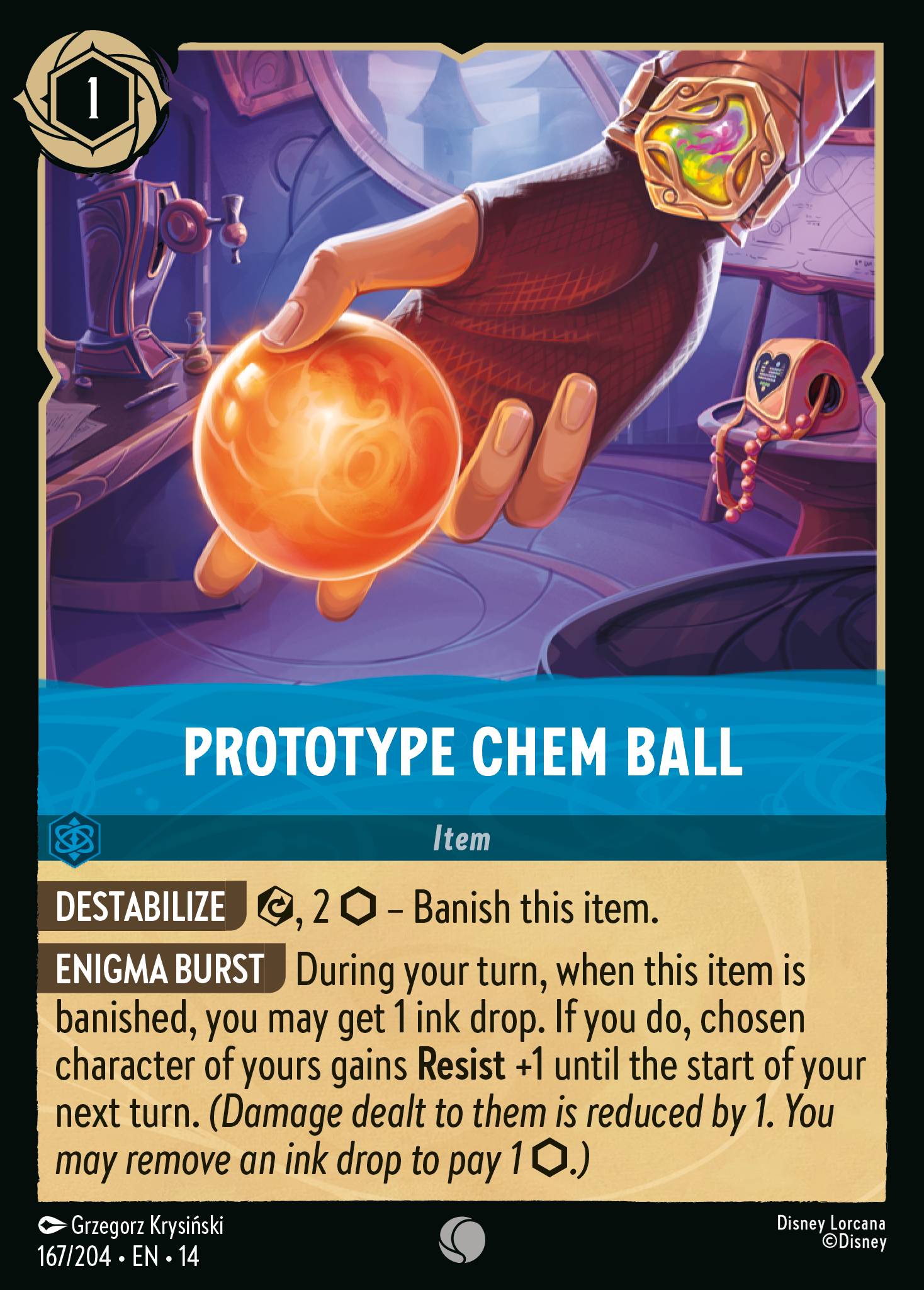 Prototype Chem Ball
