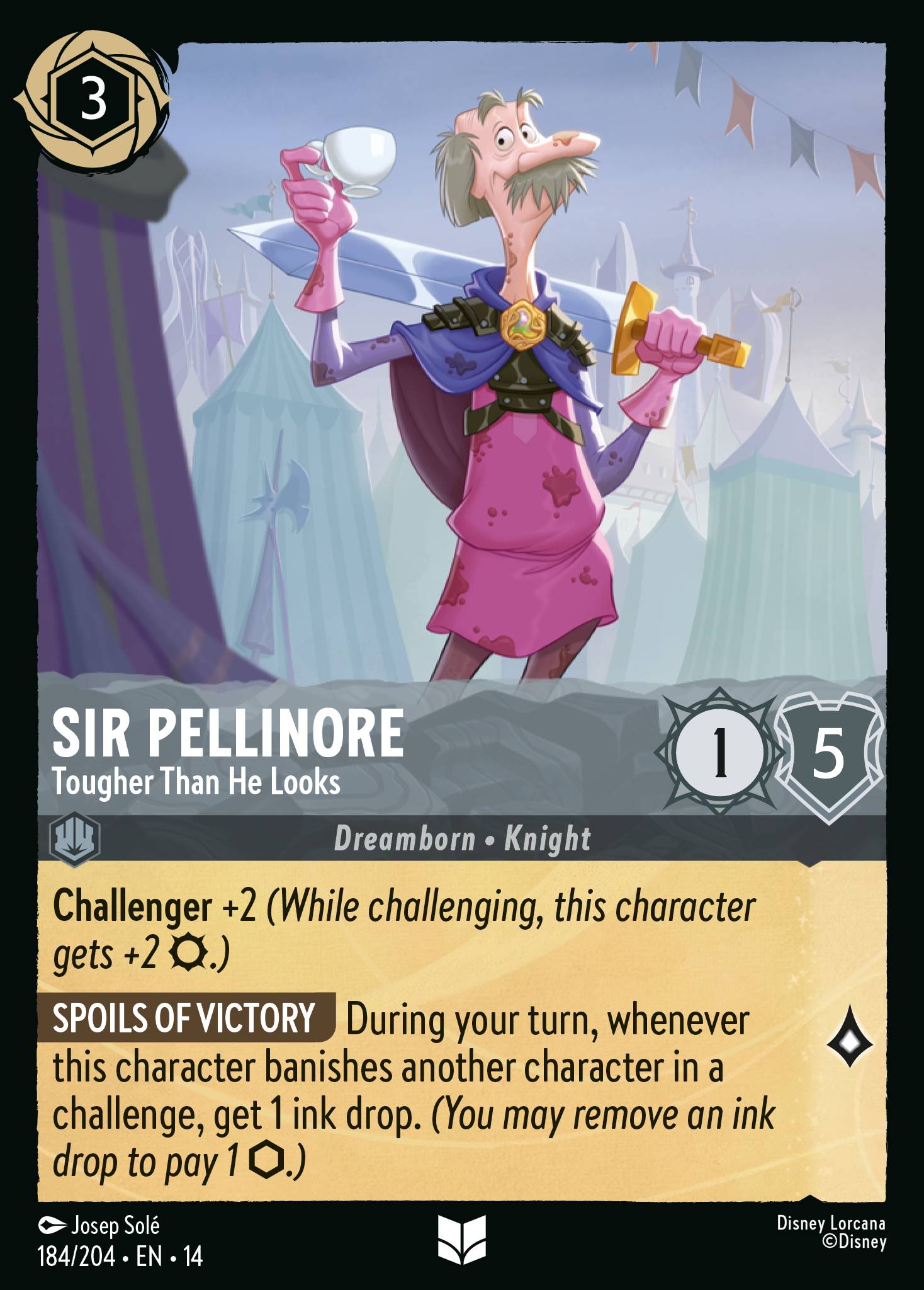 Sir Pellinore - Tougher Than He Looks