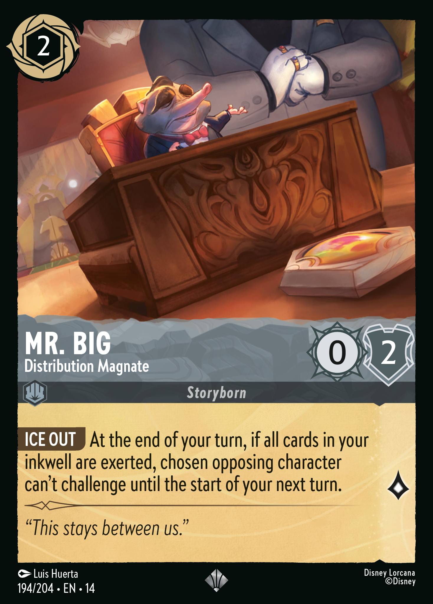 Mr. Big - Distribution Magnate