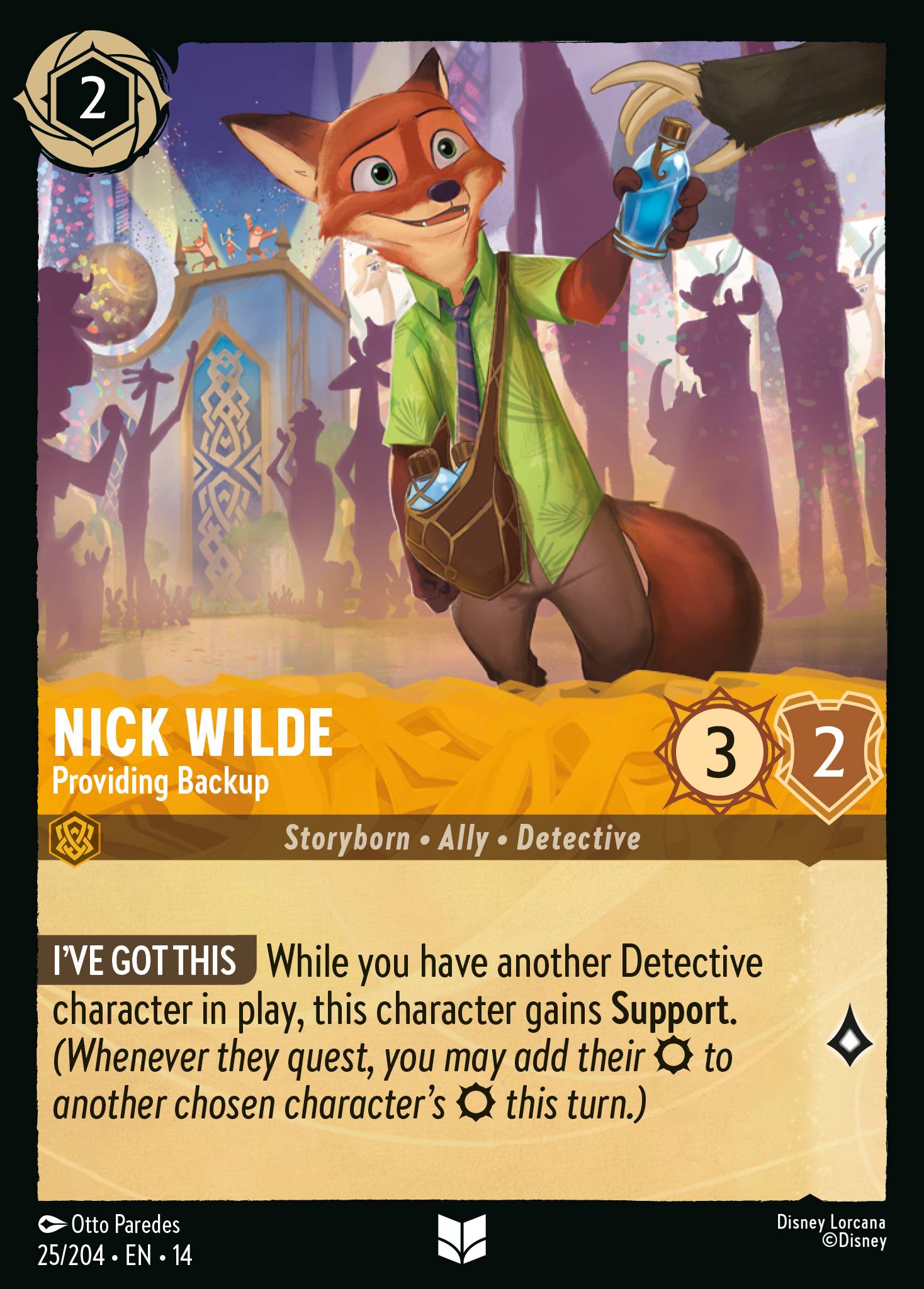 Nick Wilde - Providing Backup
