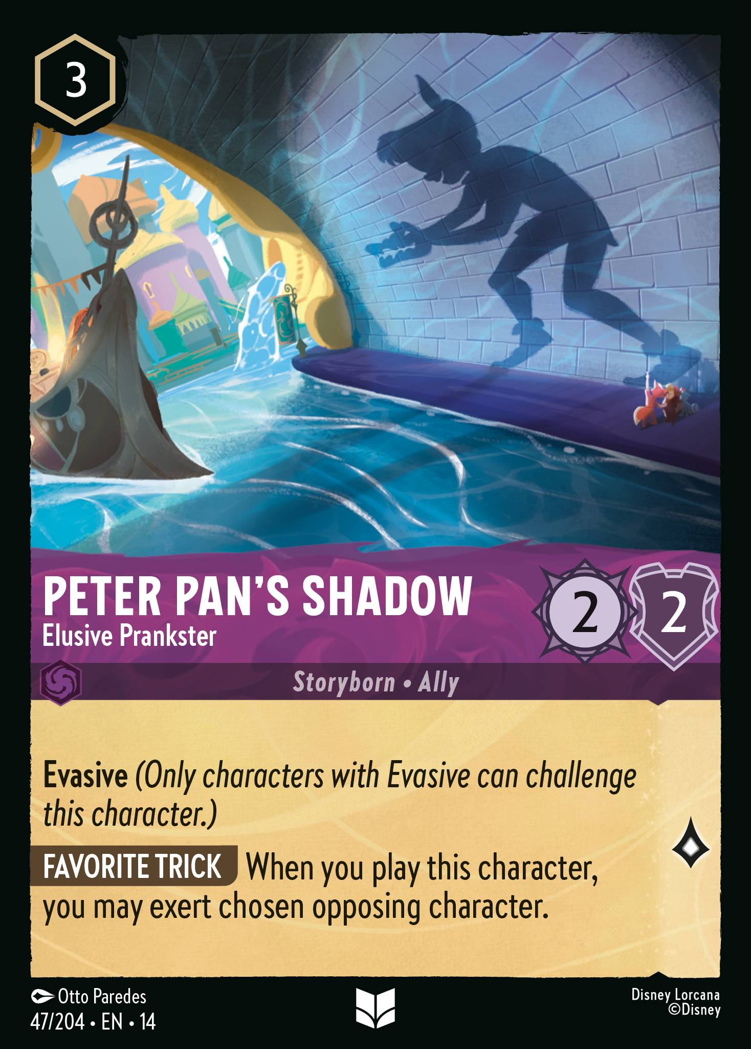 Peter Pan's Shadow - Elusive Prankster
