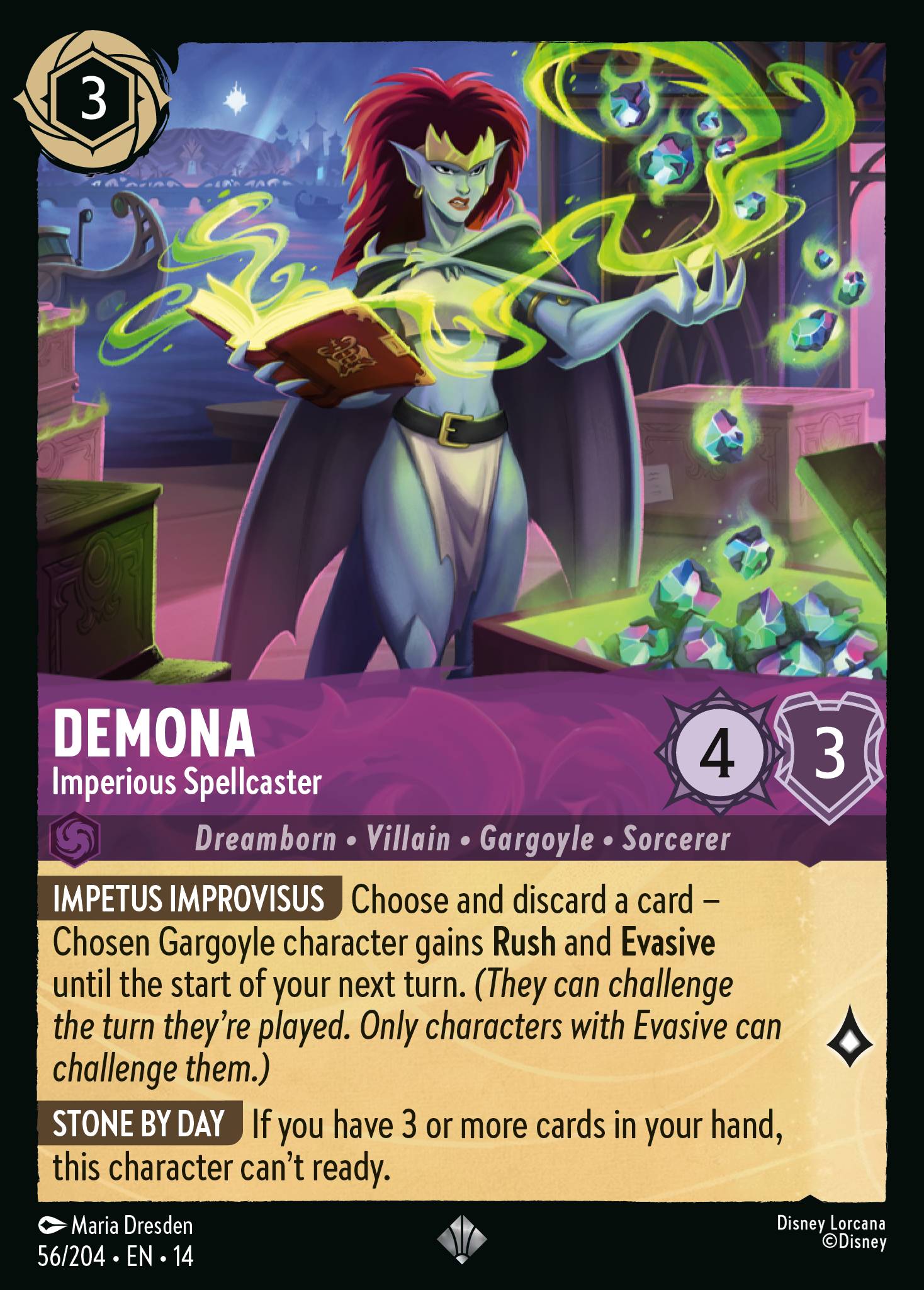 Demona - Imperious Spellcaster