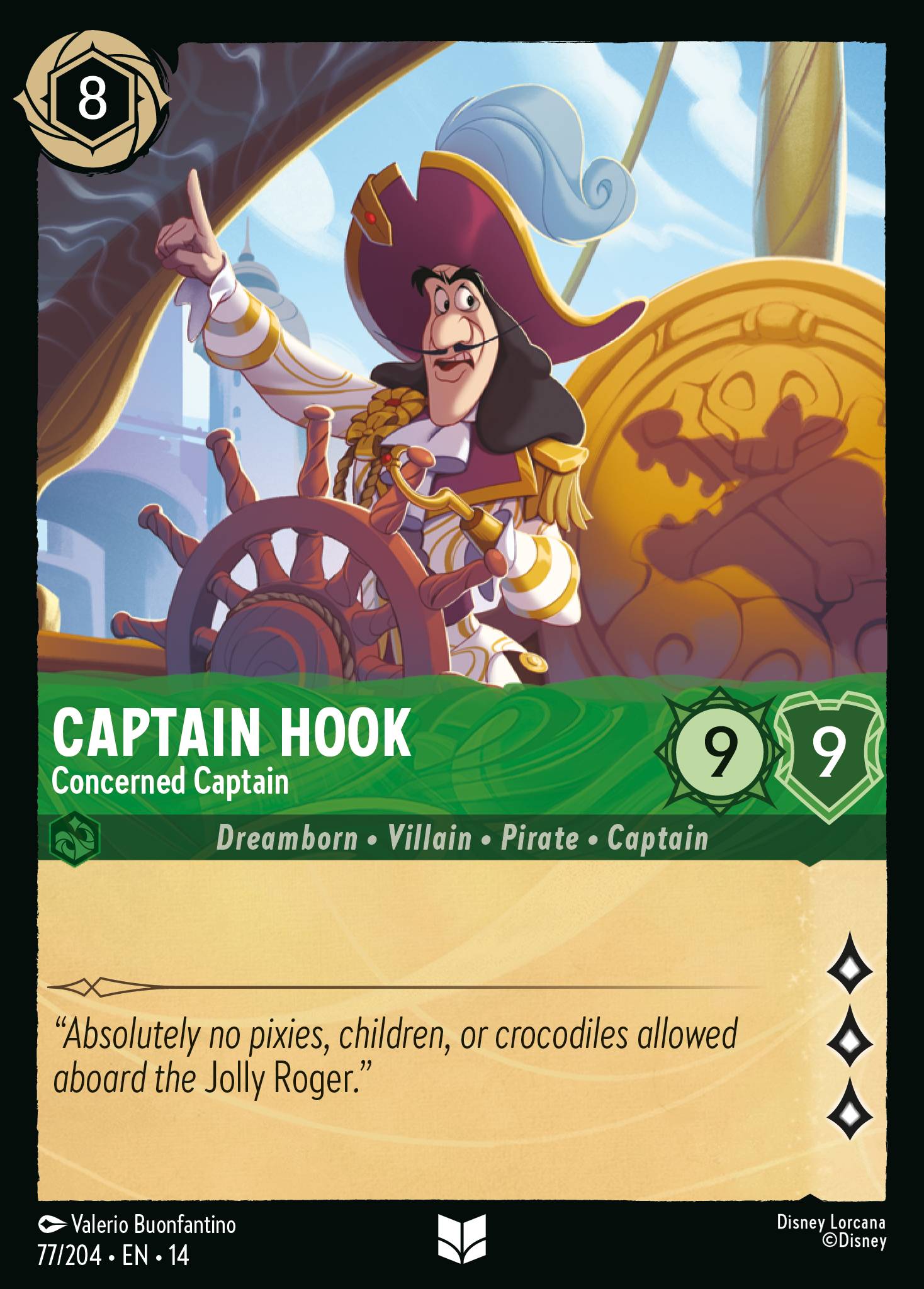 Captain Hook - Concerned Captain