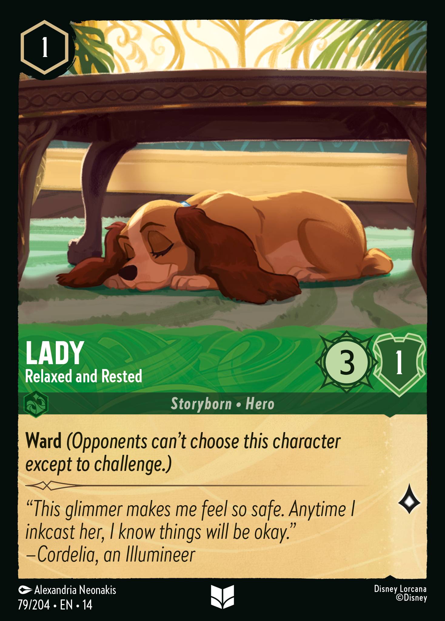 Lady - Relaxed and Rested