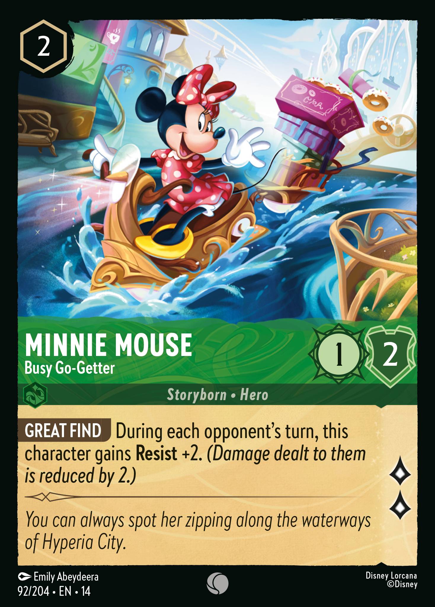 Minnie Mouse - Busy Go-Getter